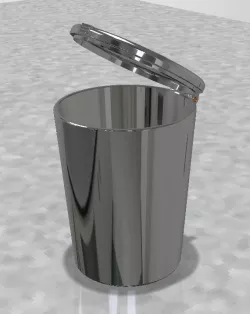 Car trash bin for bottelholder