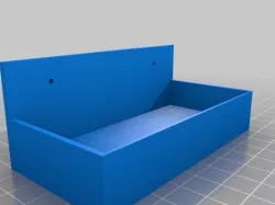 Chalk wall tray
