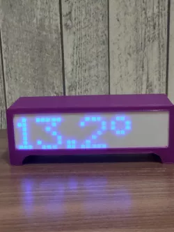 Clock with max7219