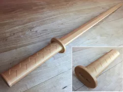 Collapsing Katana (Print in Place)