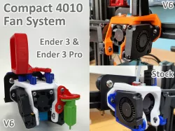Compact 4010 Duct System for the Ender 3