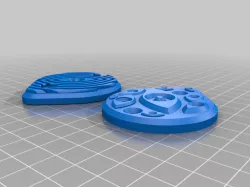 Cookie G4 Skydive Helmet Sideplates - Eyes