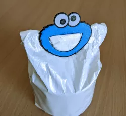 Cookie Monster bag clip