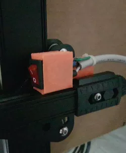Creality CR-6 SE Power Off Autoswitch adjustable remix