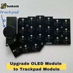 crkbd (corne) cirque trackpad touchpad 23mm mount / holder