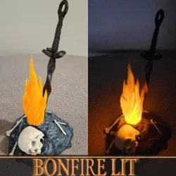 Dark Souls Bonfire (LED Candle Remix)