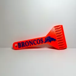 Denver Broncos Ice Scraper