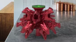 dragon bell fountain