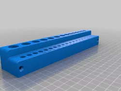 Drill Bit holder wall mount