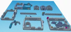 Dungeon Stick Sci Fi space colony/station   