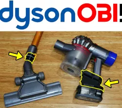 Dyson stick vacuum Ryobi battery adaptor