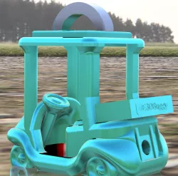 E3DBuggy  KEYCHAIN ~ A 3D Printer stress test