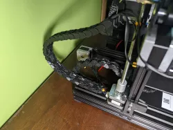 Ender 3 Cable Chain, no screws, no unplug cable by NG_Design