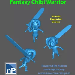 Fantasy Chibi Warrior