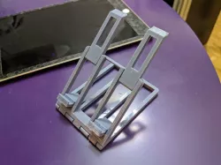 Flat folding iPad mini stand