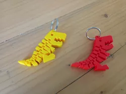 Flexi Rex keychain