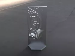 free 3d model tiger for 3d print cnc laser for decor