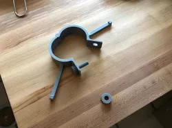 Fully 3D Printed Hinged Clamp With Source