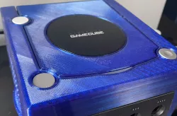 GameCube Drive Door Shell 1:1 Exact Copy