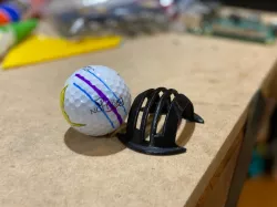 Golf Ball Marker - Three Line