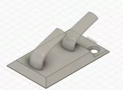 Hat/Bag/Coat 2 Hook Wall Hanger
