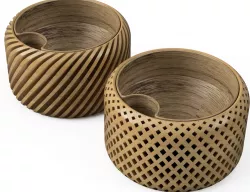 Helical Self Watering Planters