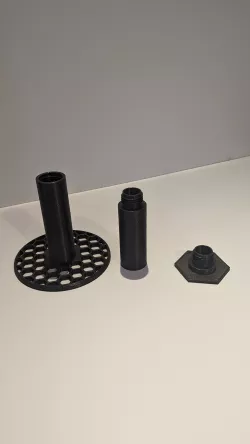 Hex Kitchen Roll Holder