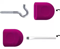 Hook Driver Screwdriver