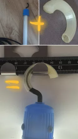 Hook repair for popular chinese car workshop lamp