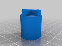 Hose Connector attachment for Rain Barrel Downspout Diverter