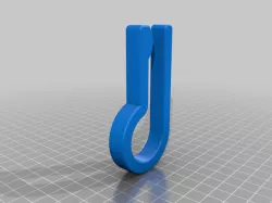 Ice rink tarp clip