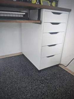 Ikea Alex 45mm feet
