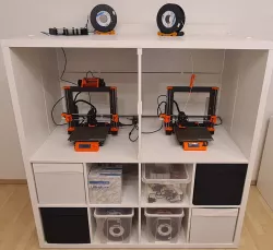 Ikea Kallax printer enclosure