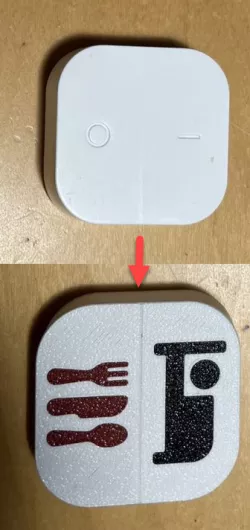 IKEA Tradfri remote template