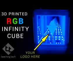 Infinity Cube (with logo option)