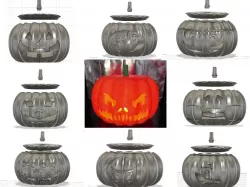 Jack o'lantern (lots o')