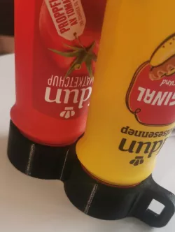 ketchup & mustard stand