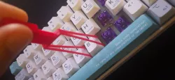 Keycap puller that won't scratch your keycaps