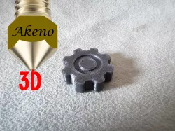 LCD-Knob in the shape of a Gear, for Prusa i3 MK3
