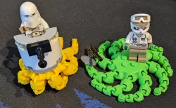 Lego compatible flexible octopus!