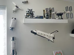 LEGO Discovery Space Shuttle Wall-mount