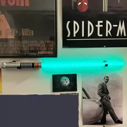 Lightsaber hooks / wall mount