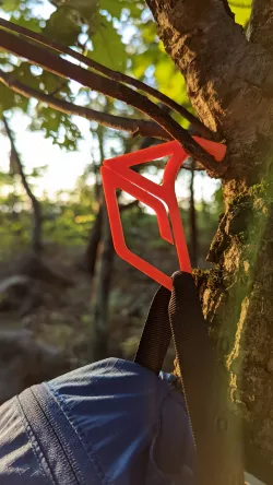 Lightweight Camping Backpack Hook!