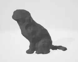Low Poly Cockapoo (Dog)