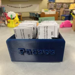 Lunch Passes Box
