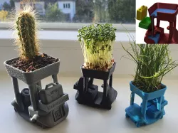 Magic E3D Buggy Planter (self watering)