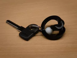Marble Track Keychain