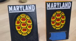 Maryland  Testudo Gift Plate