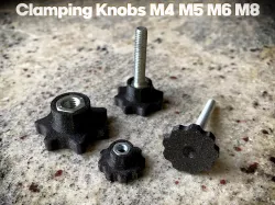 Metric Clamping Knobs M4 M5 M6 M8