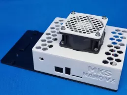 MKS Robin Nano V3 Case Remix for 4040 Extrusion Profile and 60mm Fan